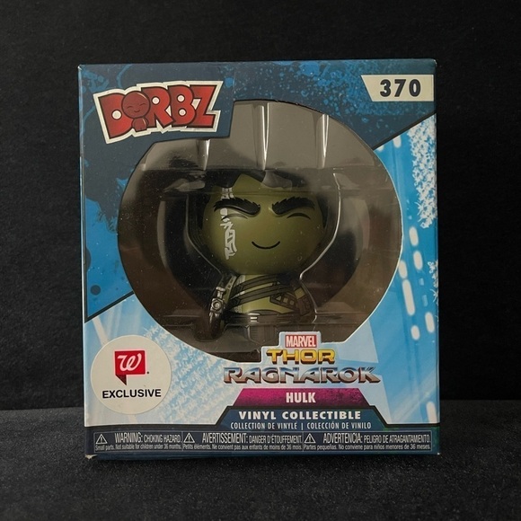 New Funko Dorbz Marvel Thor Ragnarok Hulk Walgreens Exclusive 370 - Picture 2 of 7